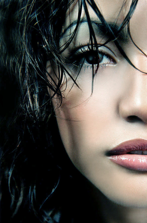 Face close up